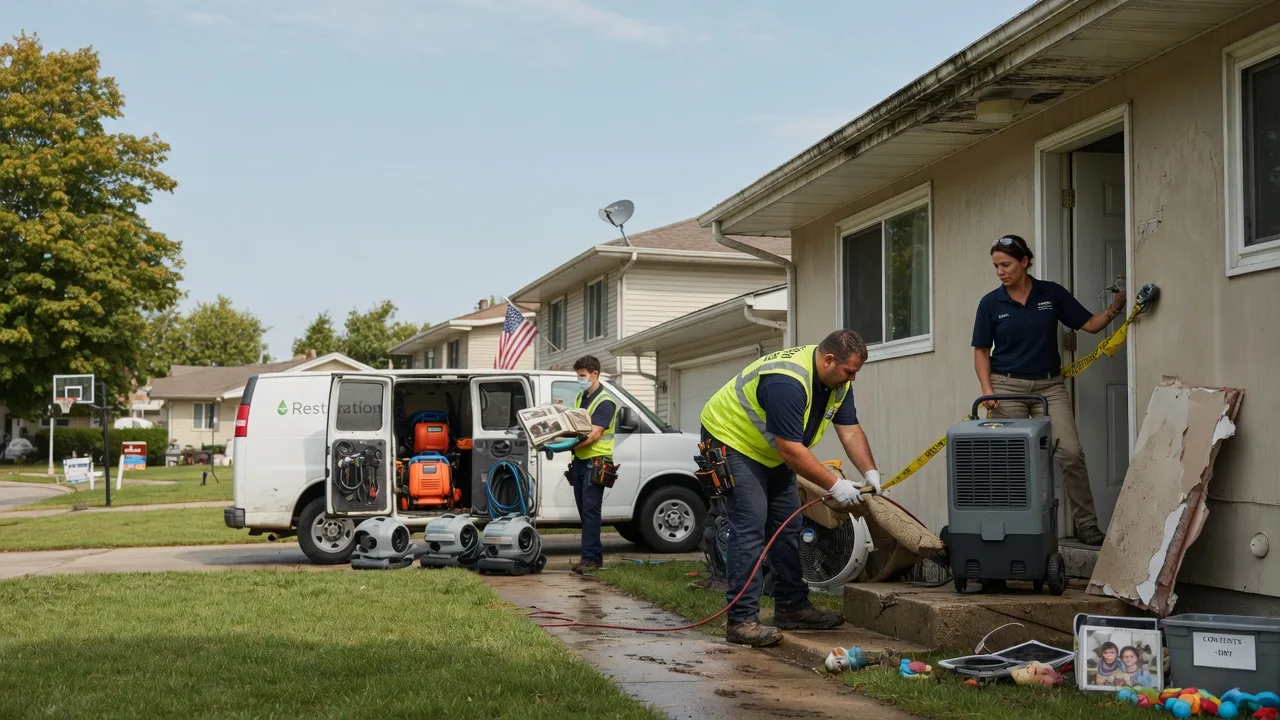 Water Damage Restoration in Harmony, NC near me